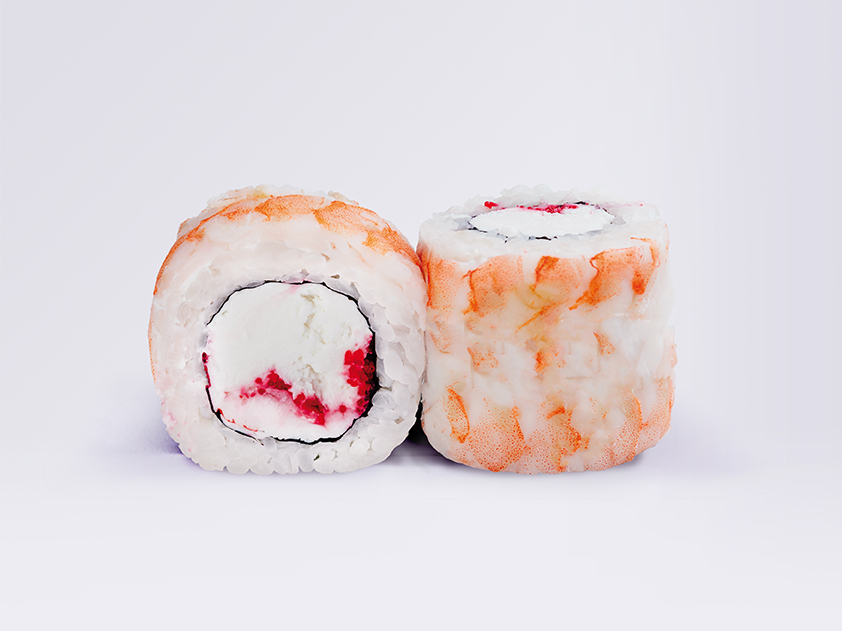 Ролл Филадельфия с креветкой