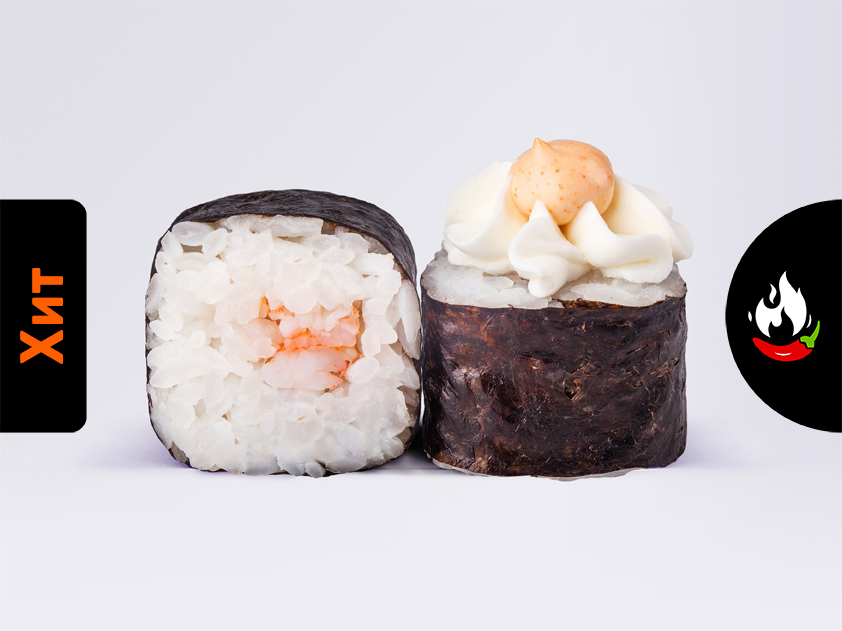 Ролл Крем-сыр с креветкой