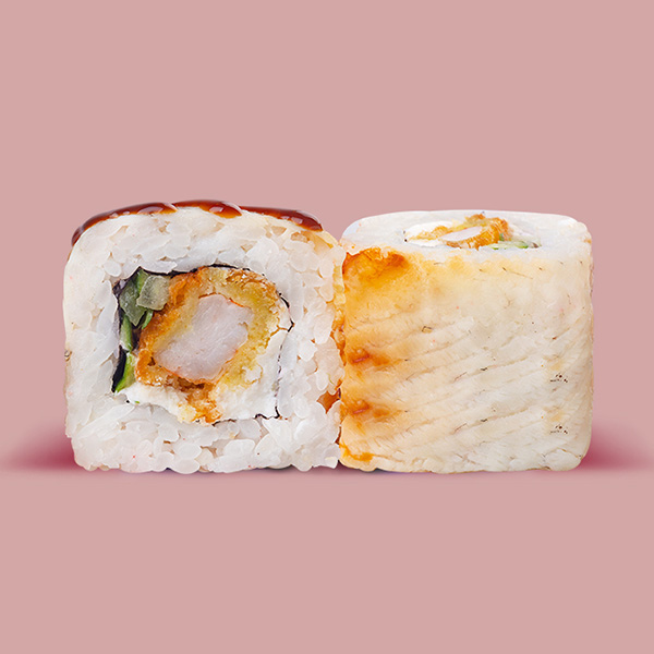 Ролл Филадельфия с угрём