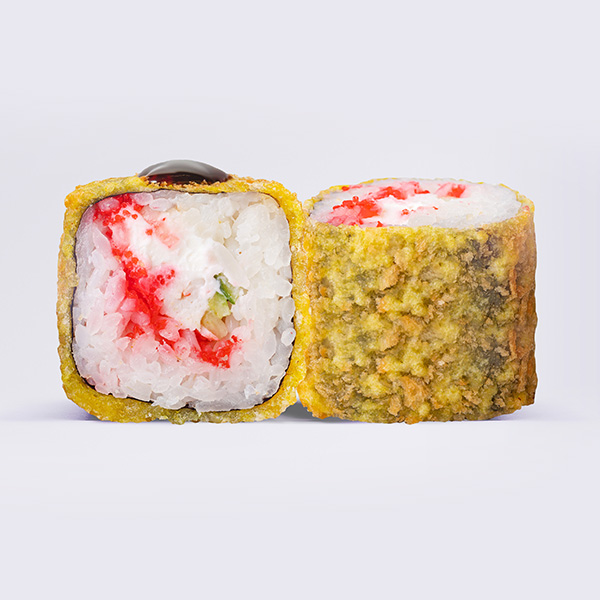 Жареный ролл Кани темпура