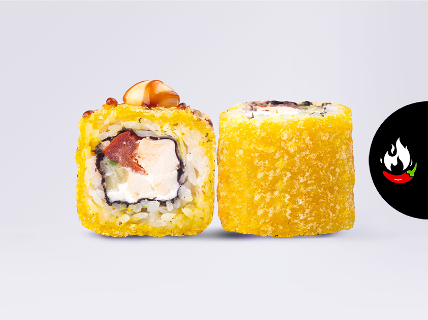 Жареный ролл Чикен спайси фри