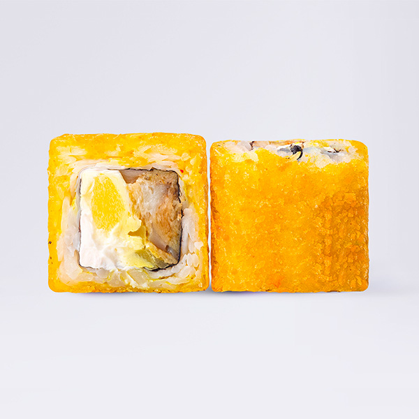 Жареный ролл Унаги темпура