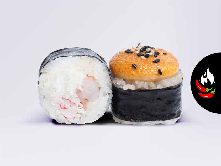 Запечённый ролл Вулкан