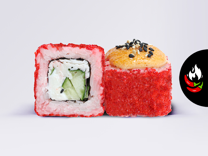 Запечённый ролл Калифорния