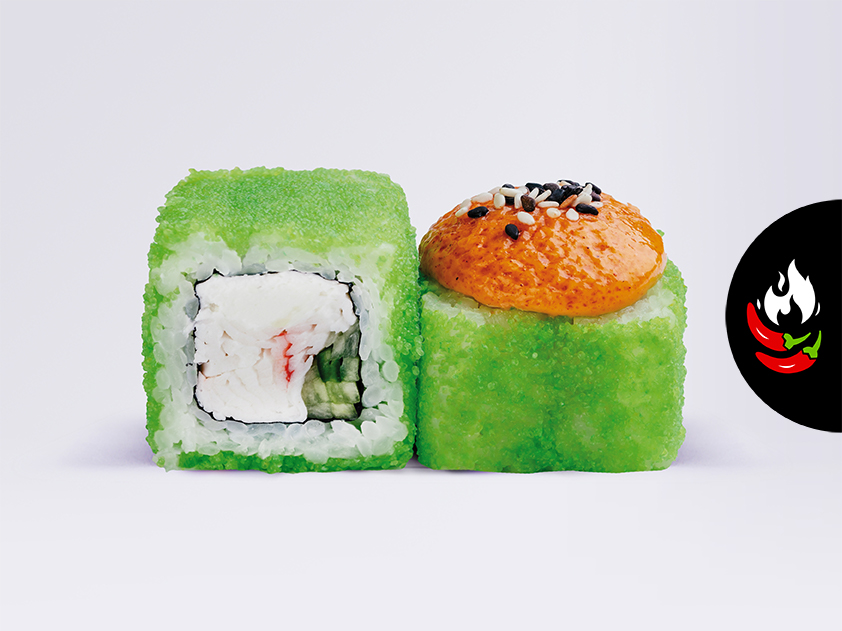 Запечённый ролл Кани Грин