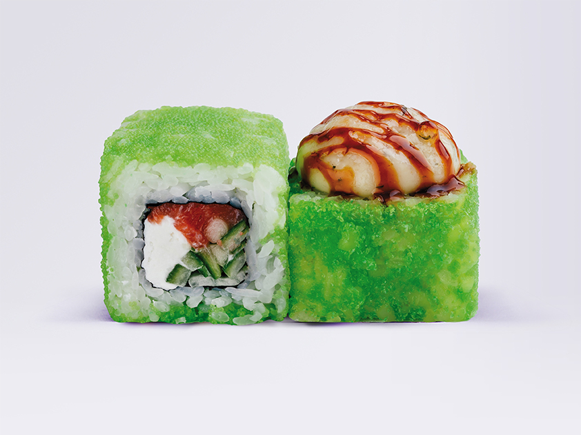 Запечённый ролл Лососевый