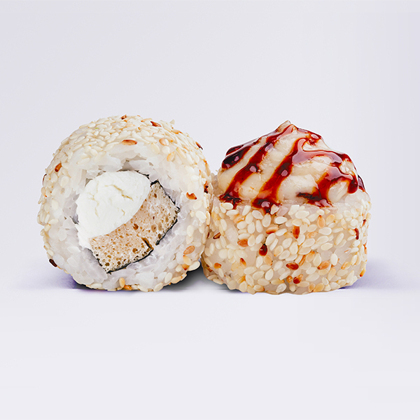 Запечённый ролл Огненный дракон