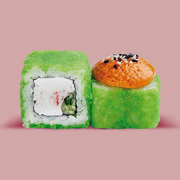 Запечённый ролл Кани хот