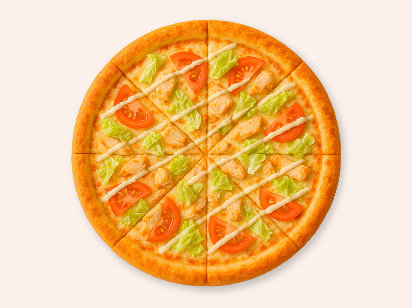 Пицца Цезарь 25 см