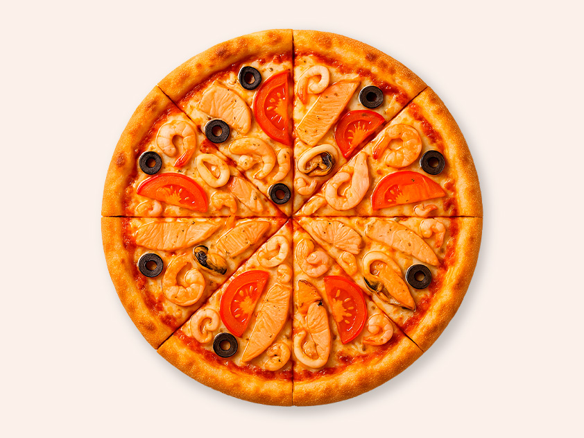 Пицца Фрутти Ди Маре 25 см