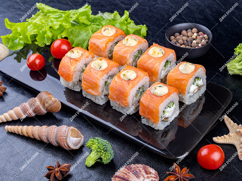 Запечённый ролл Домбай Запечённый ролл Домбай