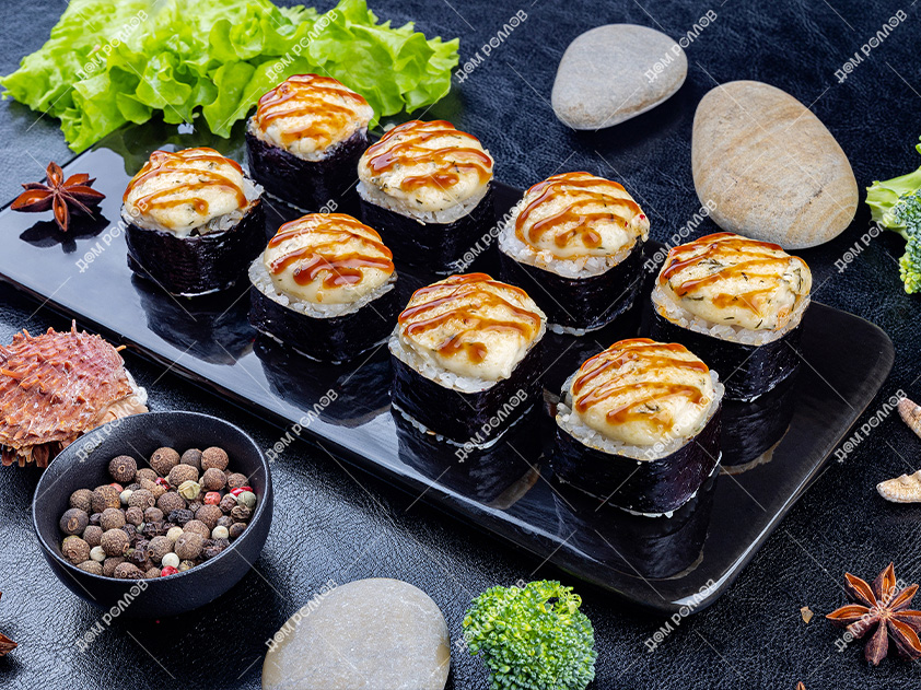 Запечённый ролл Унаги Запечённый ролл Унаги