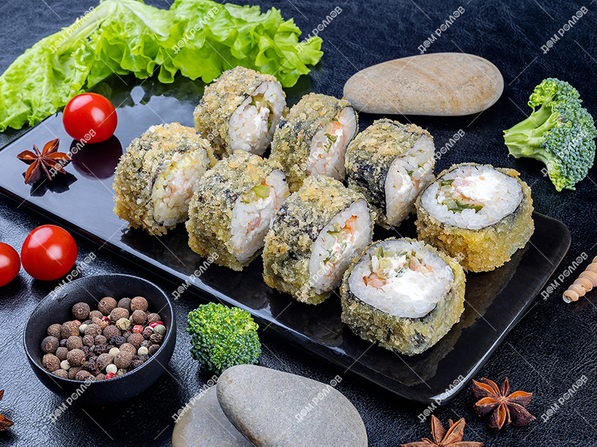 Жареный ролл Бостон Жареный ролл Бостон